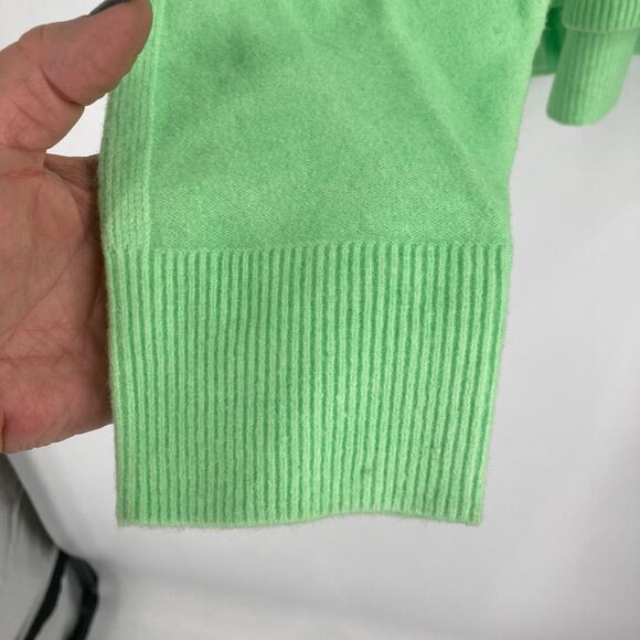 Free People Luna Pullover Sweater in Kiwi Green XL NEW - Picture 9 of 16